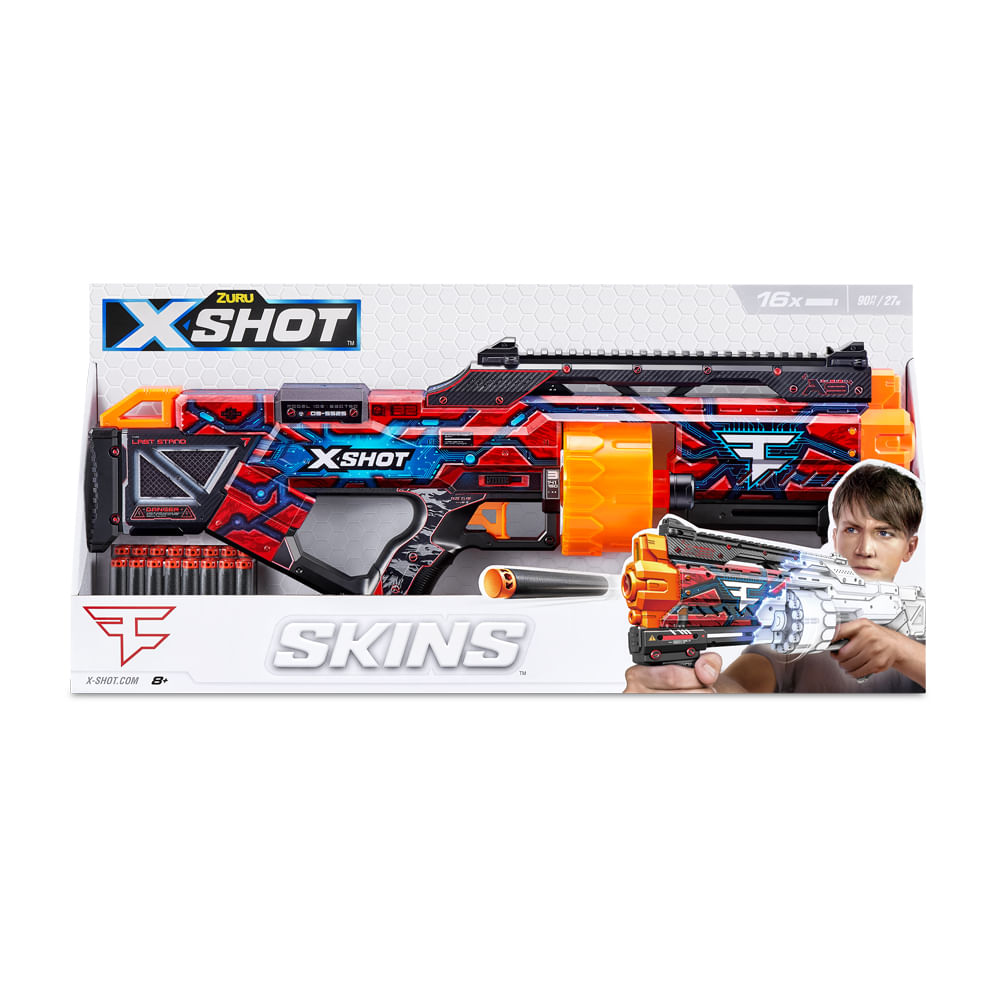 Lançador de Dardos X-Shot - FaZe Clan Skin - Imagem 3