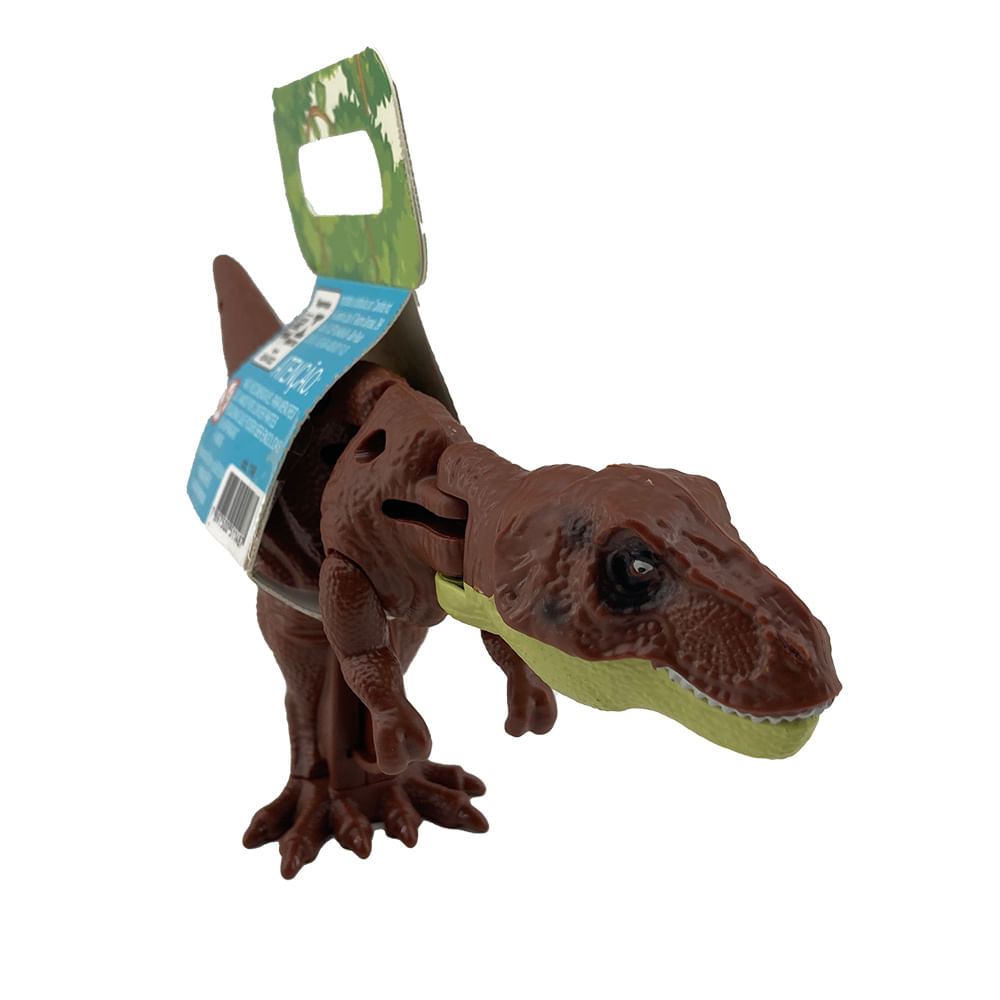 Dinossauro Beast Alive Ferozaurus - Marrom - Imagem 2