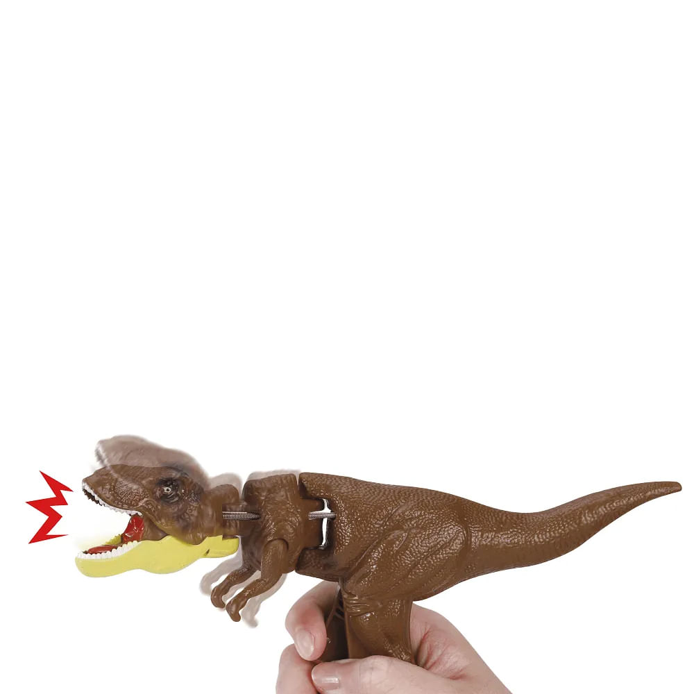 Dinossauro Beast Alive Ferozaurus - Marrom - Imagem 3