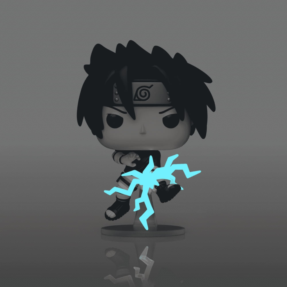 Boneco Funko Pop! Naruto Clássico - Sasuke Chidori (Glow) - Imagem 4