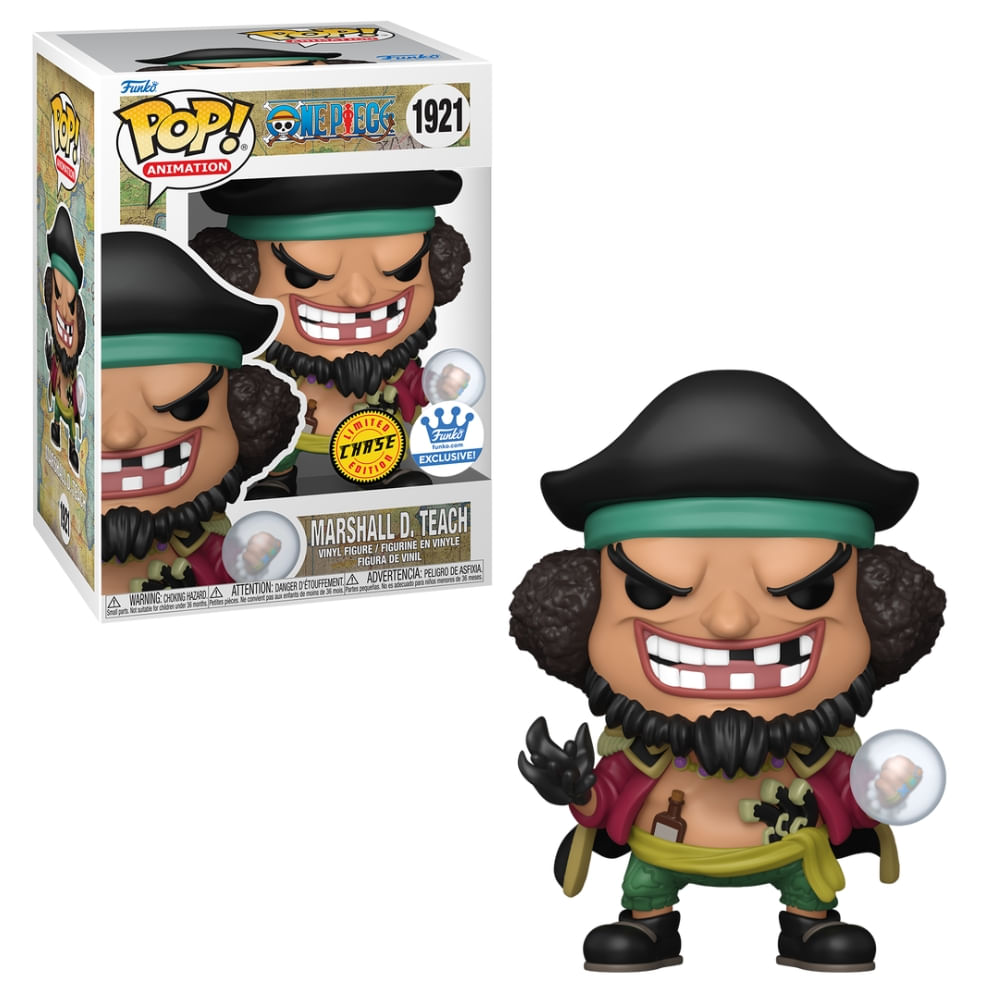 Boneco Funko POP! One Piece - Marshall D. Teach Chase