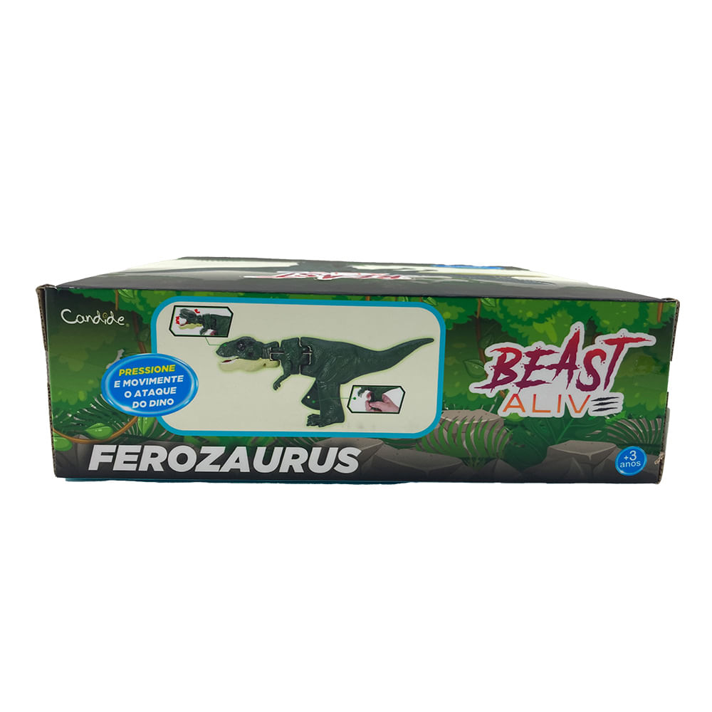 Dinossauro Beast Alive Ferozaurus - Verde - Imagem 7