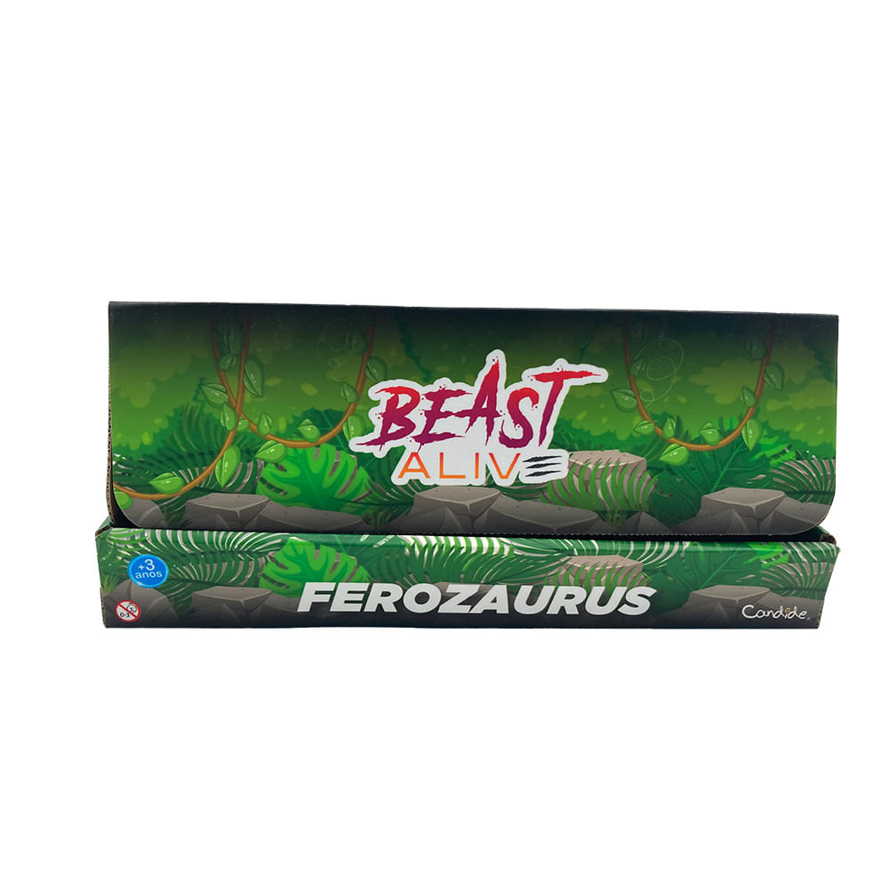 Dinossauro Beast Alive Ferozaurus - Verde - Imagem 10