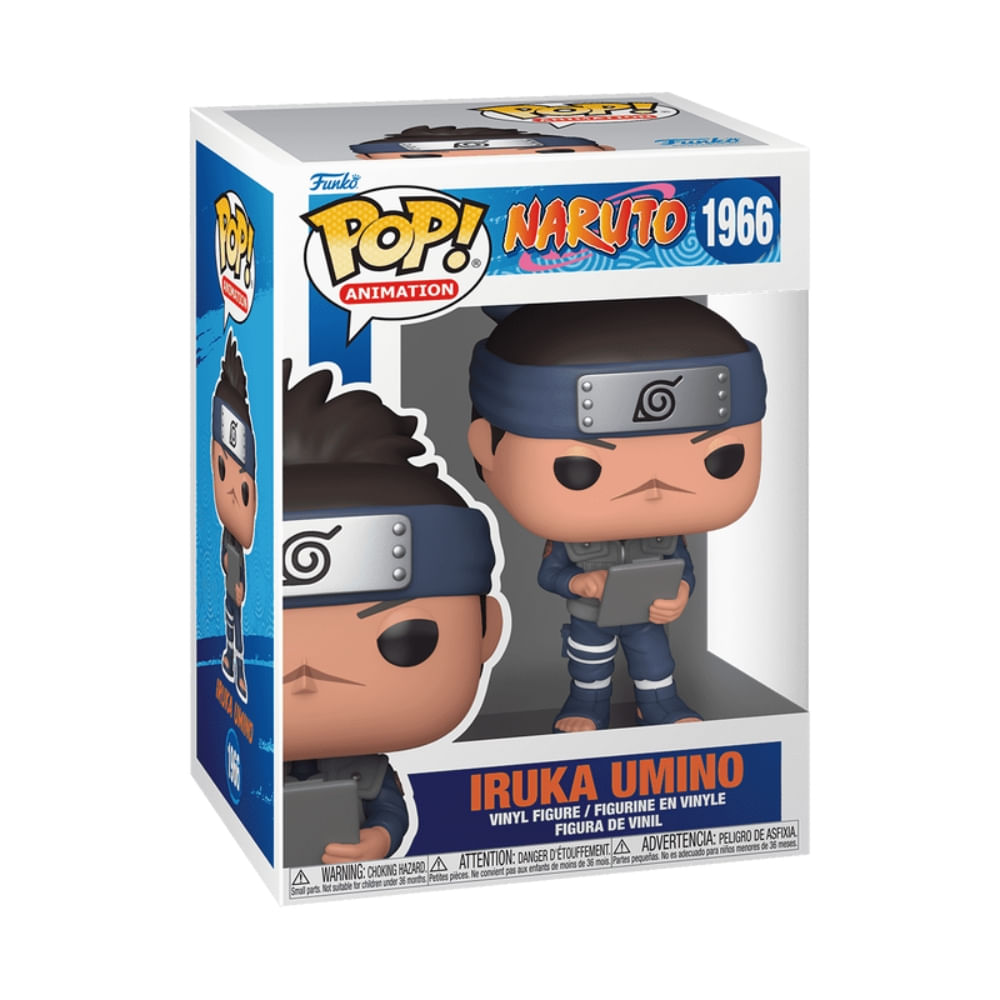 Boneco Funko Pop! Naruto Clássico - Iruka Umino - Imagem 3