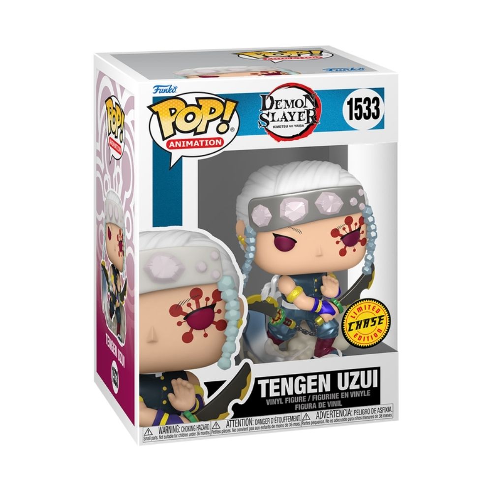 Boneco Funko POP! Demon Slayer- Tengen Uzui Chase - Imagem 3