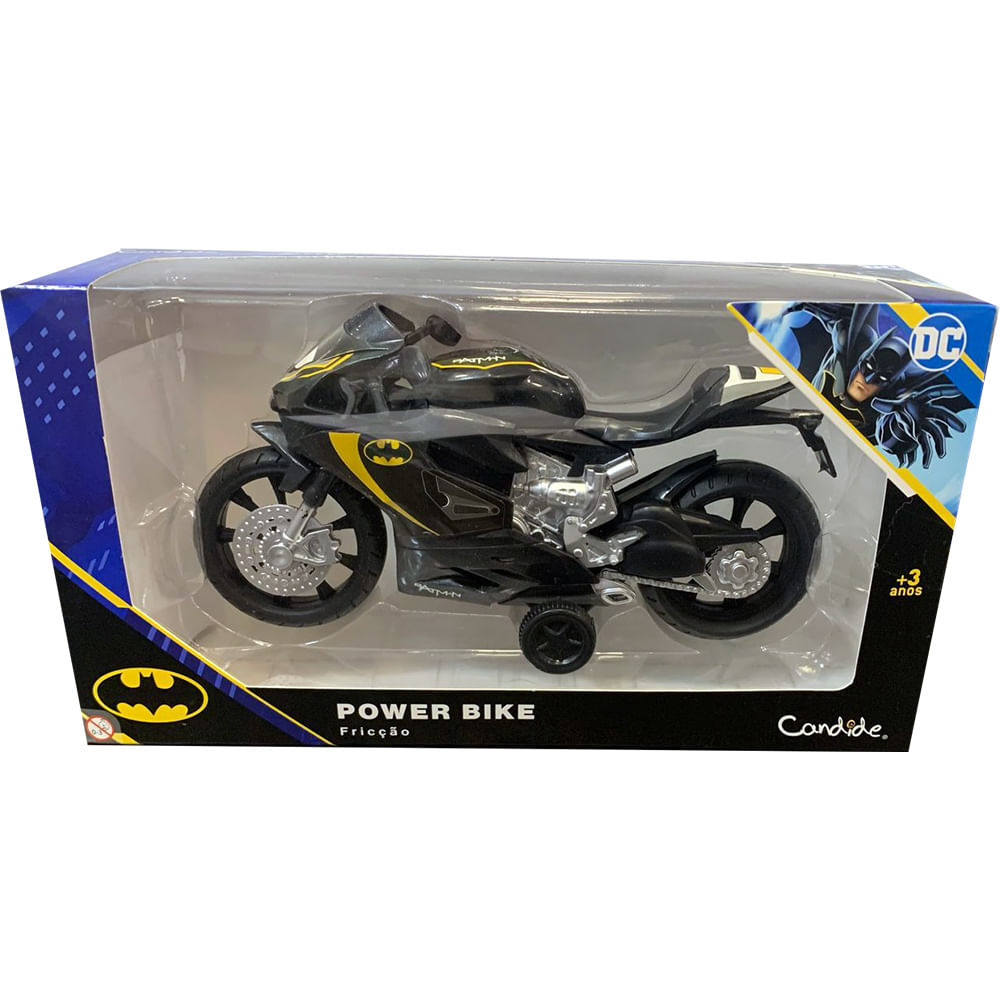 Laptop Infantil Educativo Candide Batman Bilíngue + Moto à Fricção Batman Power Bike - Imagem 4