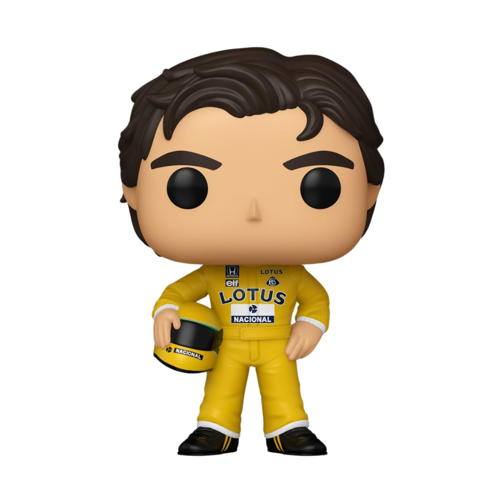 Kit Boneco Funko Pop Ayrton Senna McLaren Rides/Racing Lotus - Imagem 6