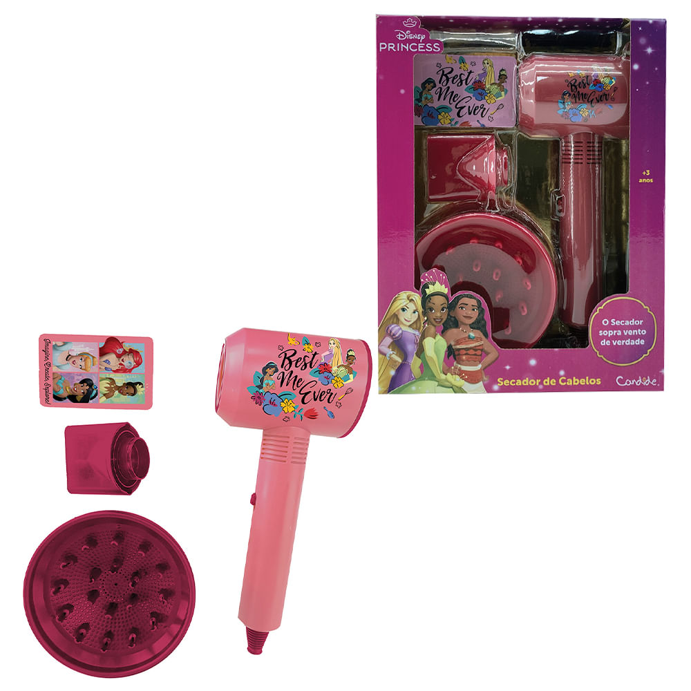 Conjunto de Beleza Meu Secador Princesas - Imagem 2