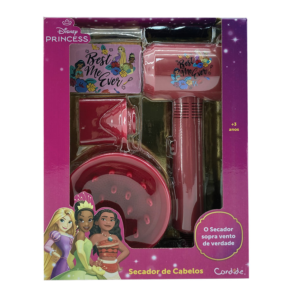 Conjunto de Beleza Meu Secador Princesas - Imagem 3
