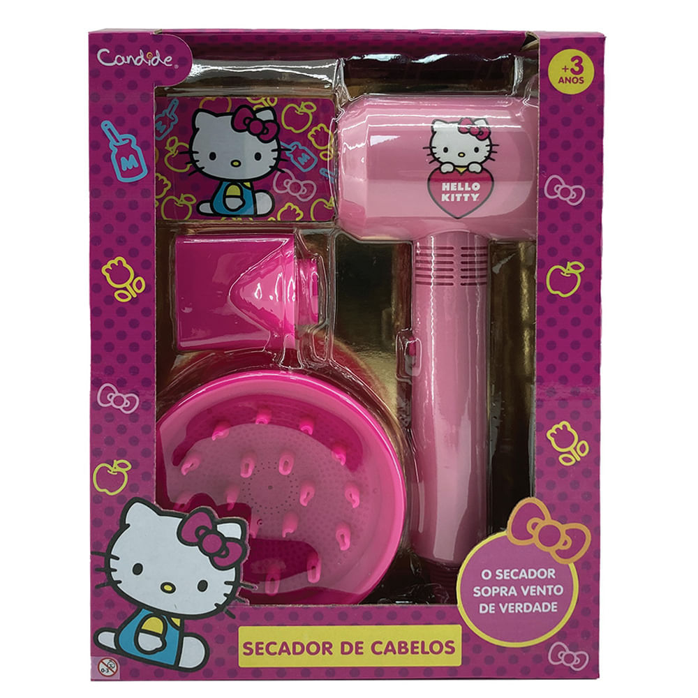 Conjunto de Beleza Meu Secador Hello Kitty - Imagem 2