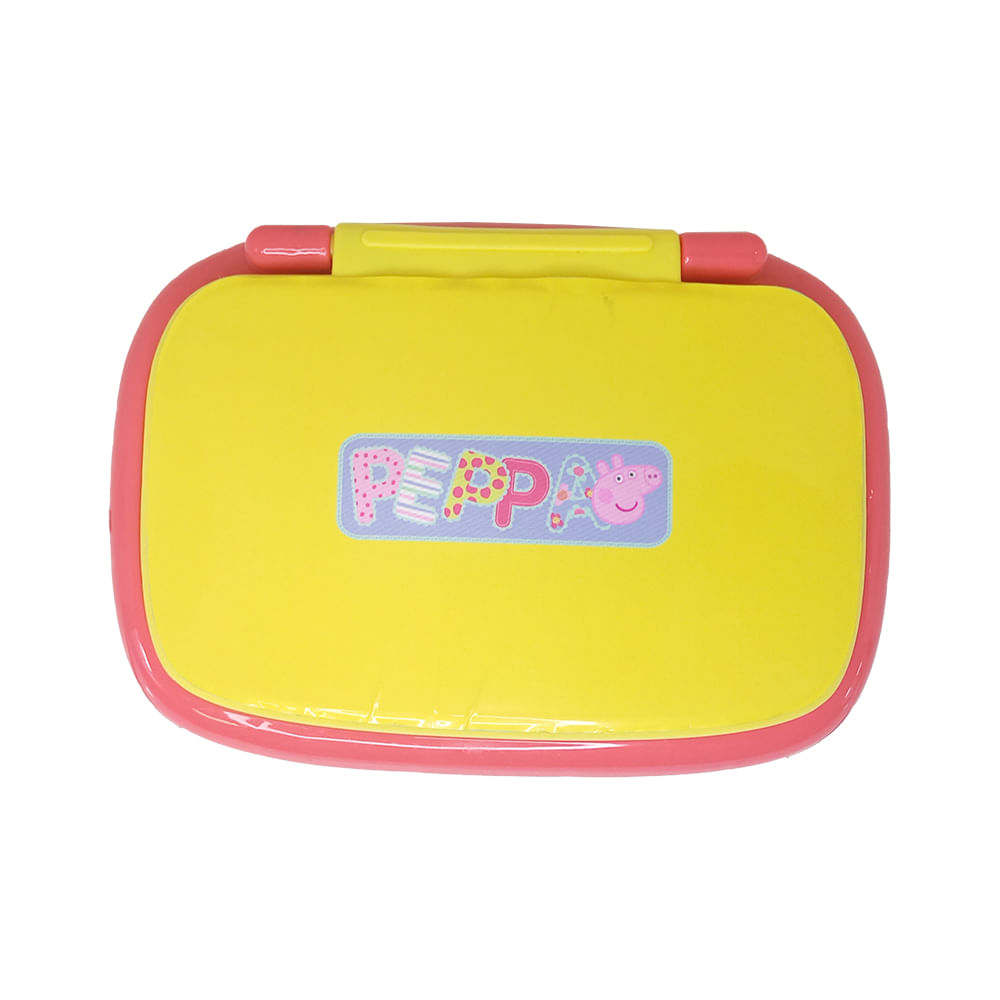 Kit Laptop Infantil Educativo Candide Peppa Pig Bilíngue + 1 Fidget Spinner Sortido - Imagem 3