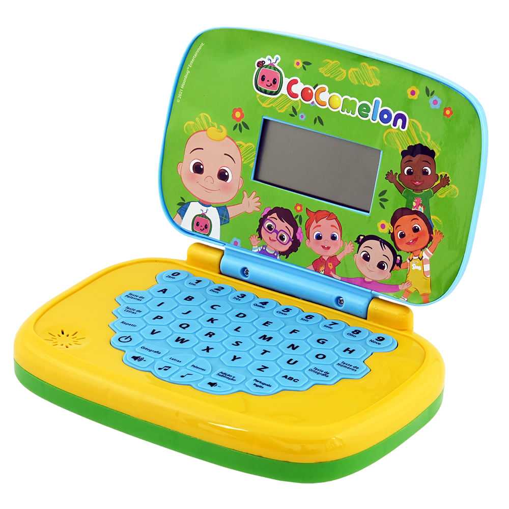 Kit Laptop Infantil Educativo Candide Cocomelon Bilíngue + 1 Fidget Spinner Sortido - Imagem 4