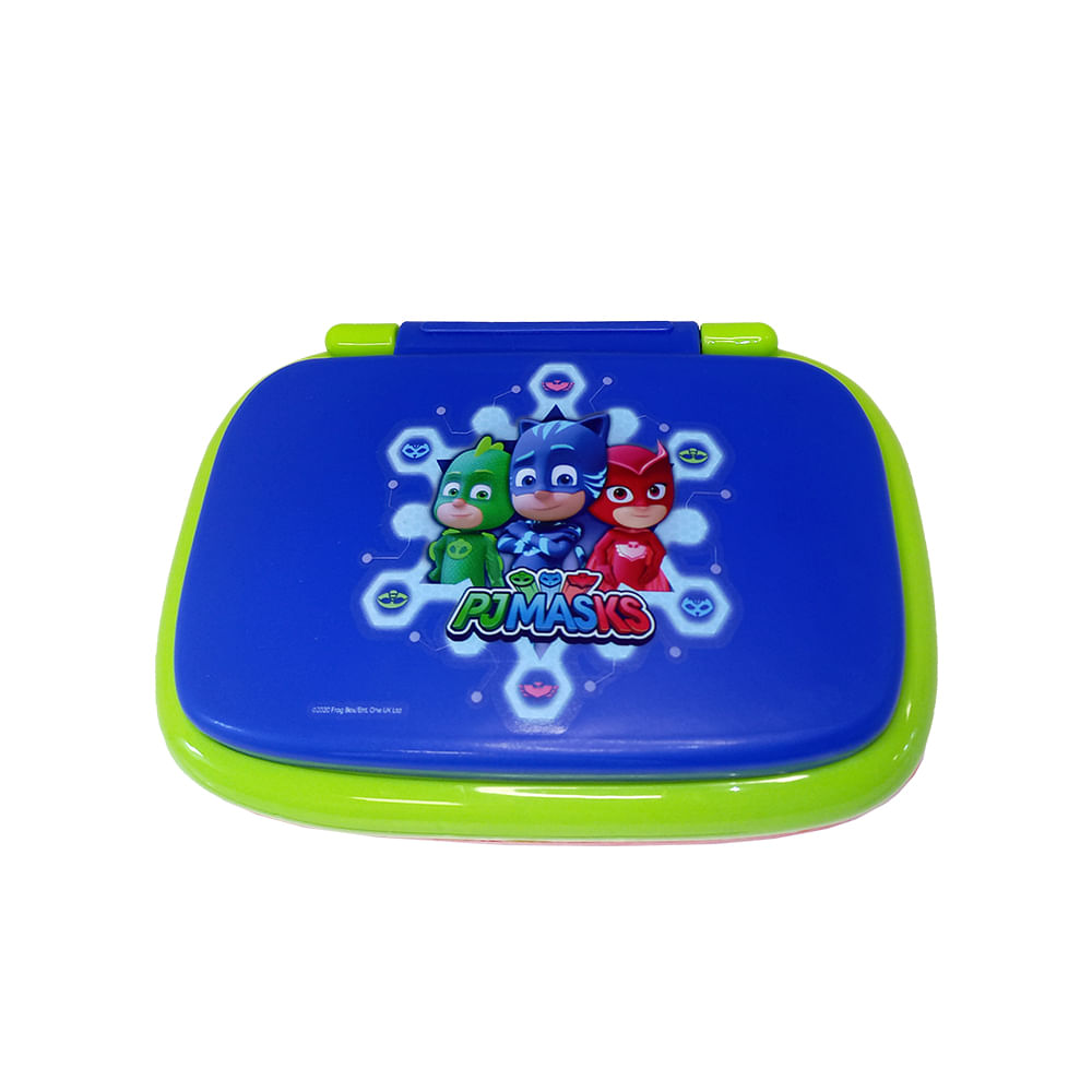 Kit Laptop Infantil Educativo Candide Pj Masks Bilíngue + 1 Fidget Spinner Sortido - Imagem 7