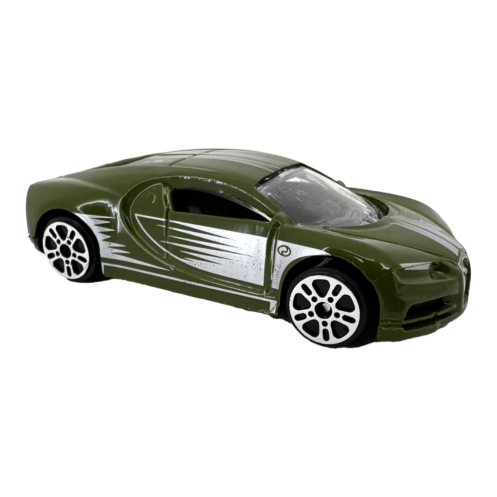 Kit com 4 Mini Carrinhos Die Cast Garagem S.A. - Vermelho + Vinho + Verde + Azul - Imagem 4