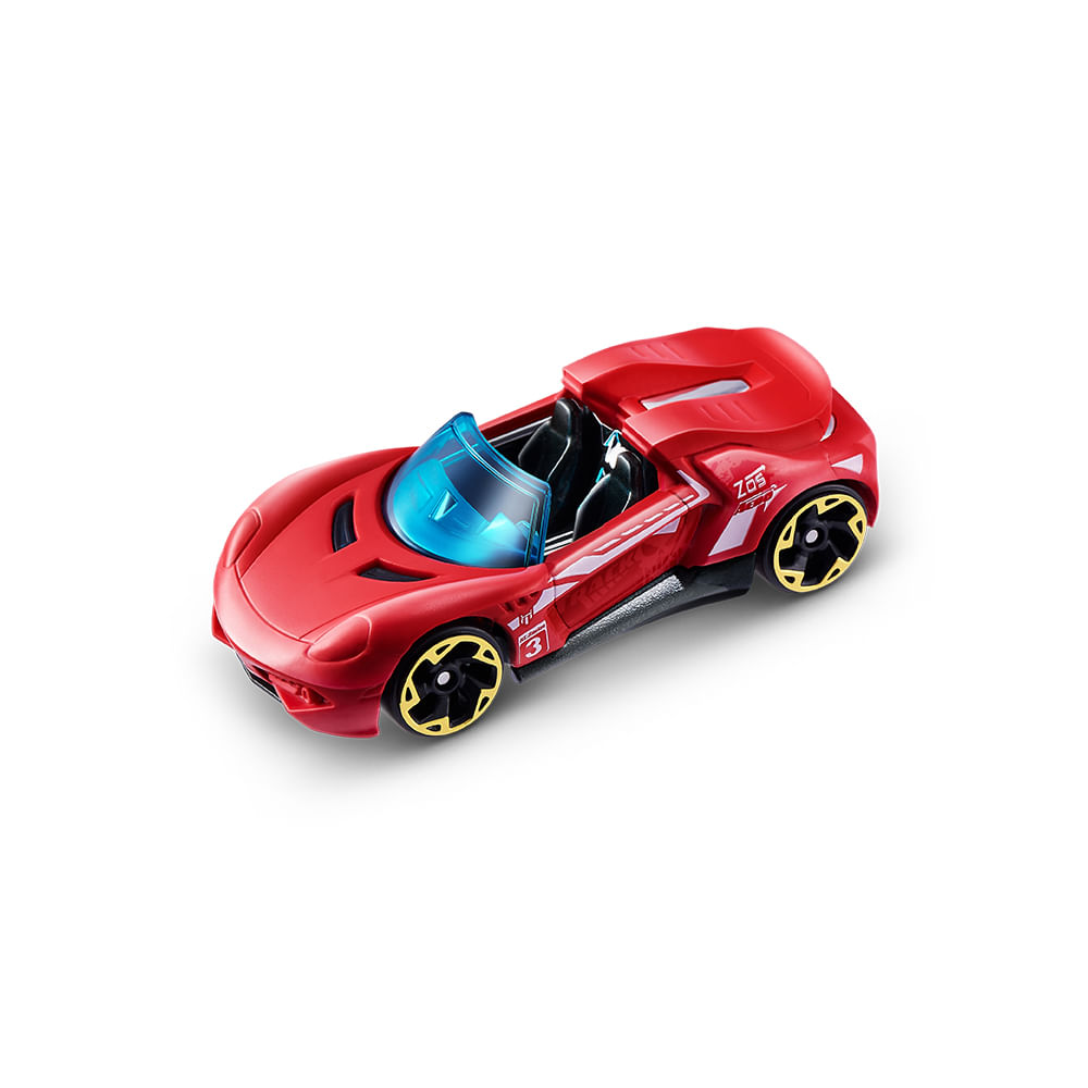Kit com 4 Mini Carrinhos Die Cast Metal Machines Color Change - Charge + Fury + Rev Rod + Dragsta - Imagem 4