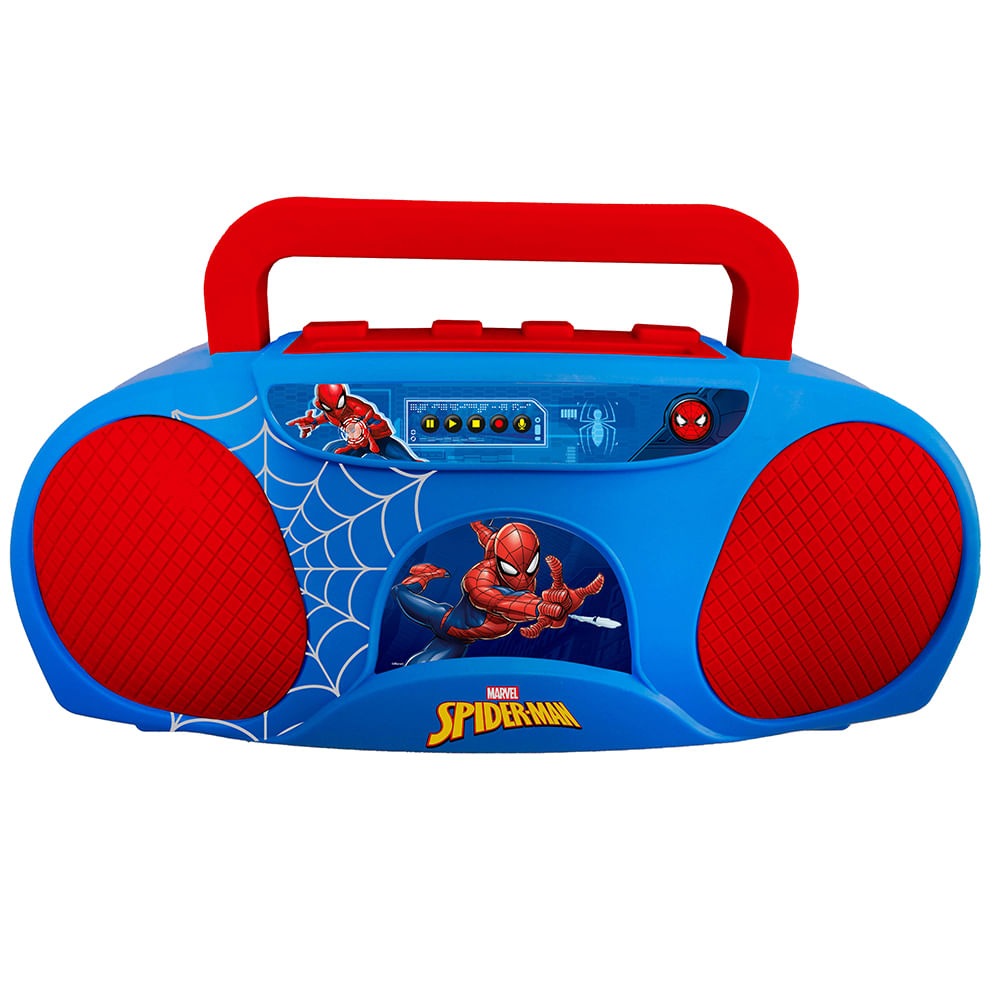 Kit Homem-Aranha - Laptop Infantil Bilíngue + Boombox Karaoke - Imagem 7