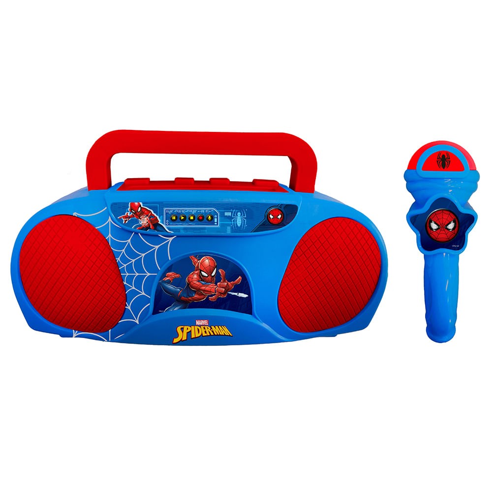 Kit Homem-Aranha - Laptop Infantil Bilíngue + Boombox Karaoke - Imagem 9