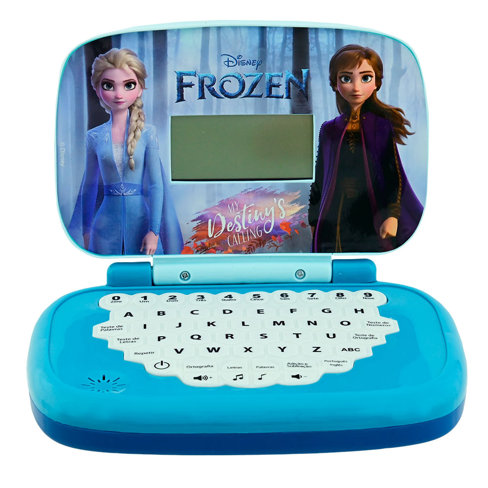 Kit Frozen - Laptop Infantil Bilíngue + Boombox Karaoke - Imagem 2
