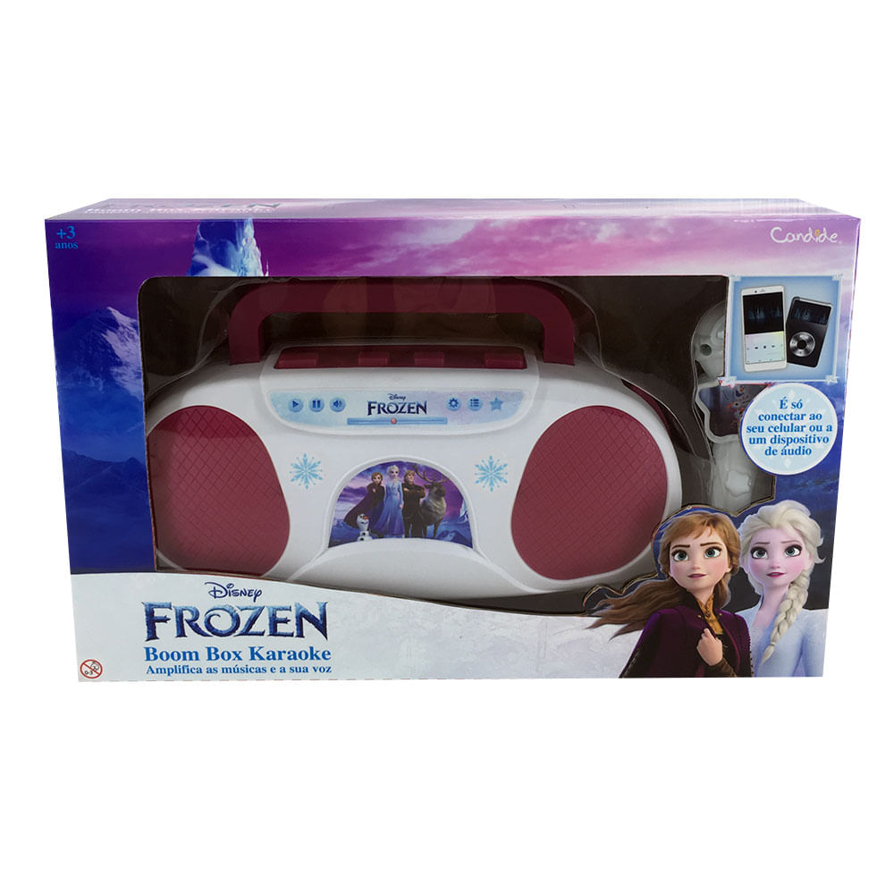 Kit Frozen - Laptop Infantil Bilíngue + Boombox Karaoke - Imagem 8