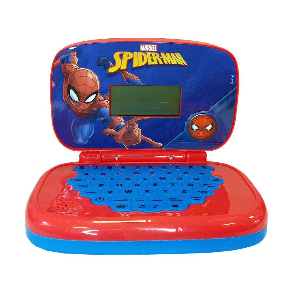 Kit Homem-Aranha - Laptop Infantil Bilíngue + Moto Roda Livre Webcycle - Imagem 2