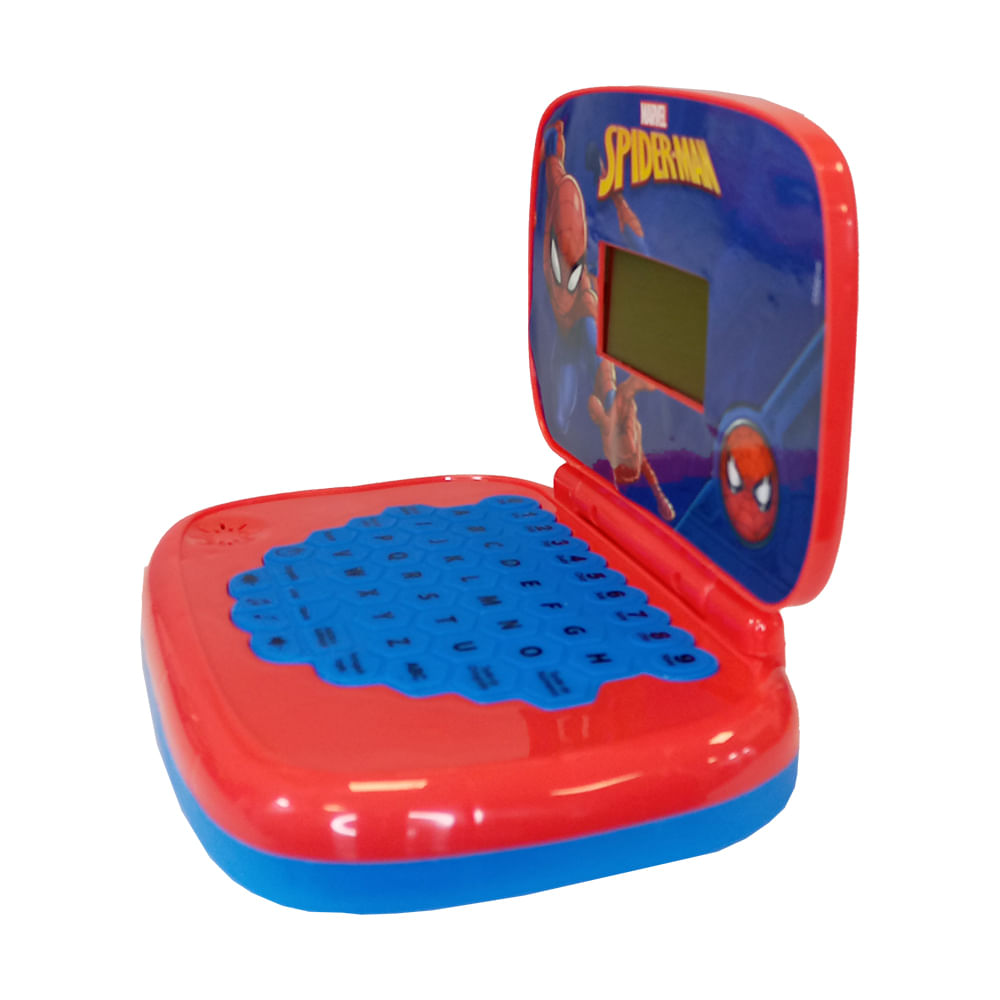 Kit Homem-Aranha - Laptop Infantil Bilíngue + 5 Mini Veiculos Pull Back - Imagem 5