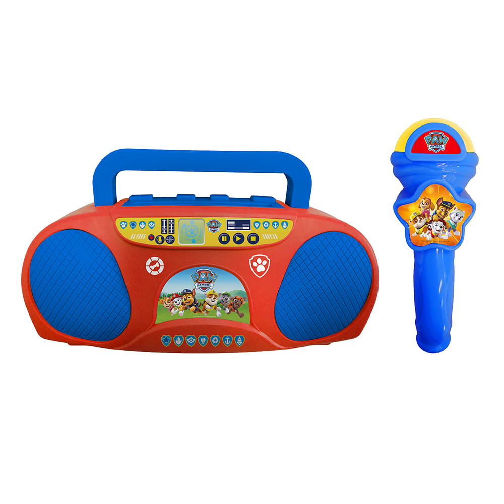 Kit Patrulha Canina - Laptop Infantil Bilíngue + Boombox Karaoke - Imagem 7
