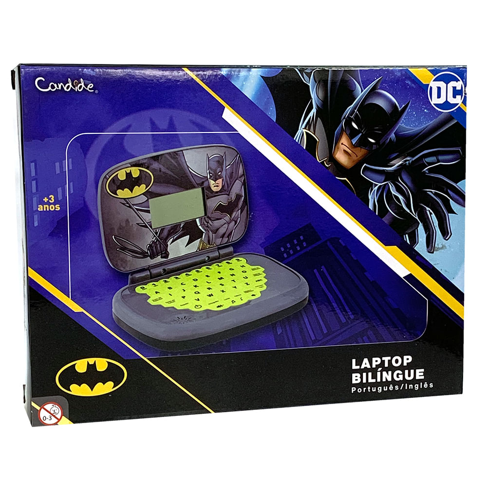 Kit Batman - Veículo Controle Remoto Gravidade Zero + Laptop Infantil Bilíngue - Imagem 6
