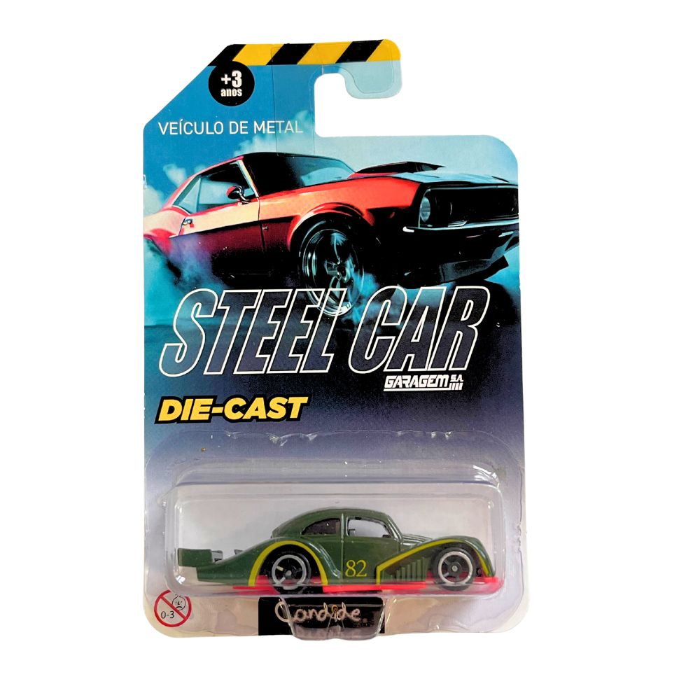 Mini Veículos Die Cast Garagem S.A. - Besouro Verde - Imagem 3