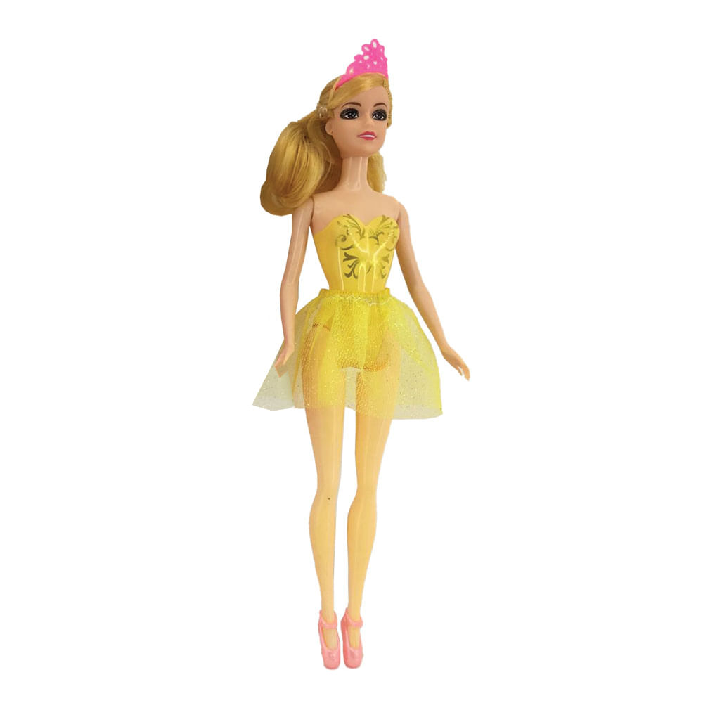 Boneca Dream Doll Bailarina - Amarelo