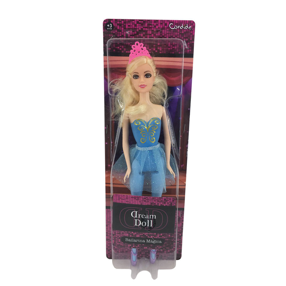 Boneca Dream Doll Bailarina - Azul - Imagem 2