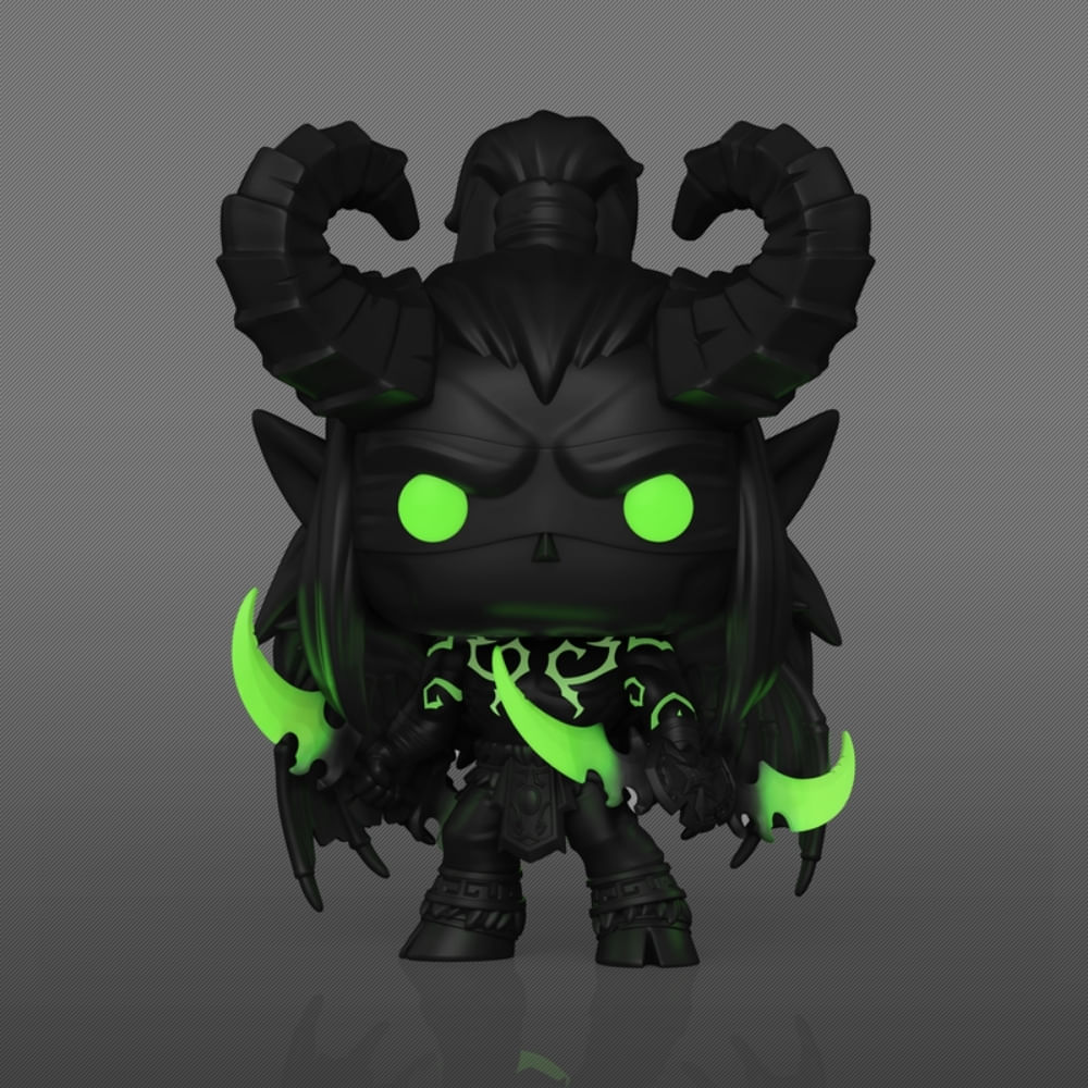 Boneco Funko Pop! World of Warcraft - Illidan com Chase - Imagem 6