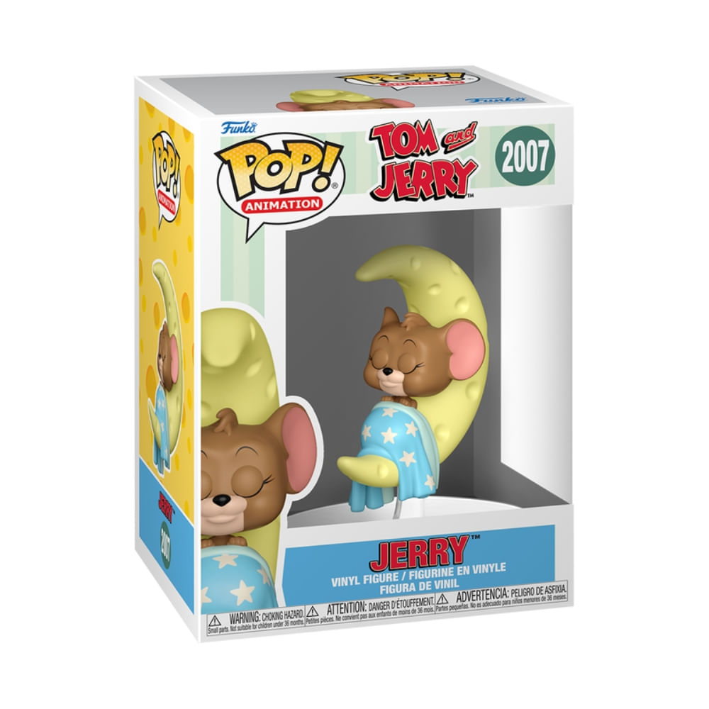 Boneco Funko Pop! Tom & Jerry - Jerry na Lua de Queijo - Imagem 2