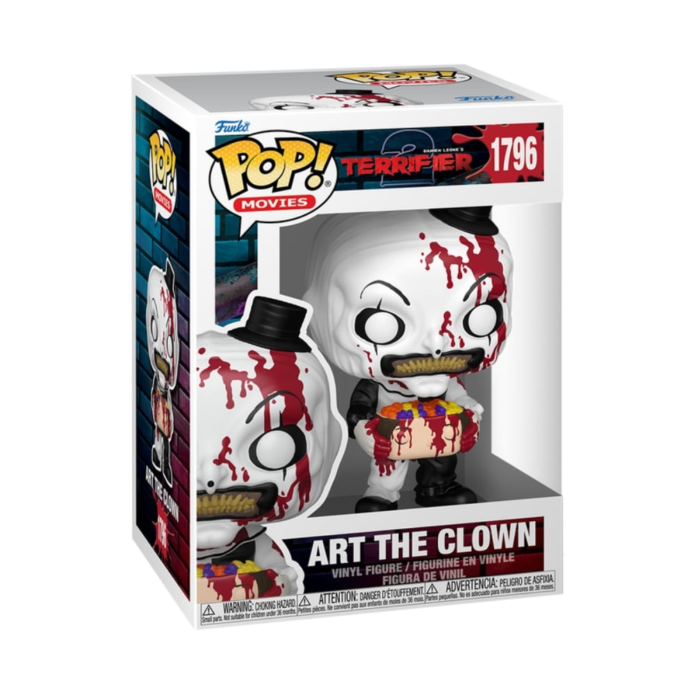 Boneco Funko Pop! Terrifier 2 - Art com Cabeça de Doces - Imagem 2