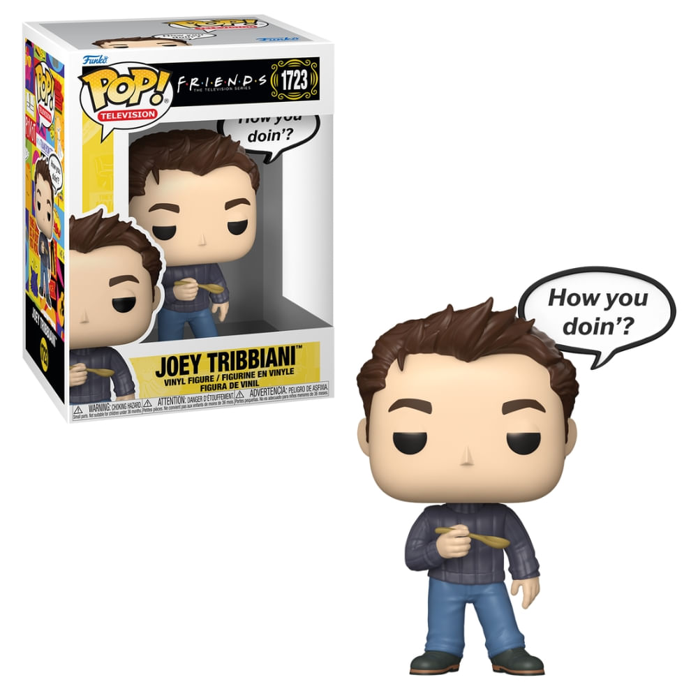 Boneco Funko Pop! Sayings Friends - Joey "How you doin’?"