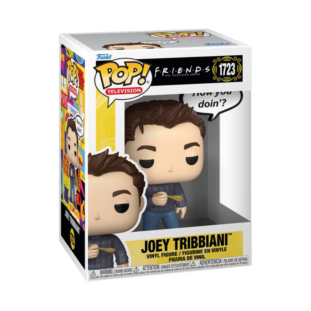 Boneco Funko Pop! Sayings Friends - Joey "How you doin’?" - Imagem 3