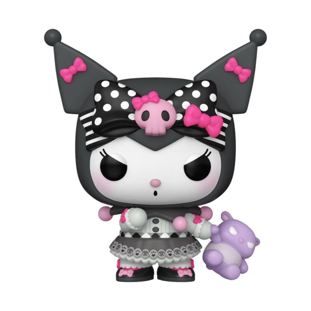 Boneco Funko Pop! Sanrio Kuromi 20 anos - Kuromi com Baku - Imagem 3