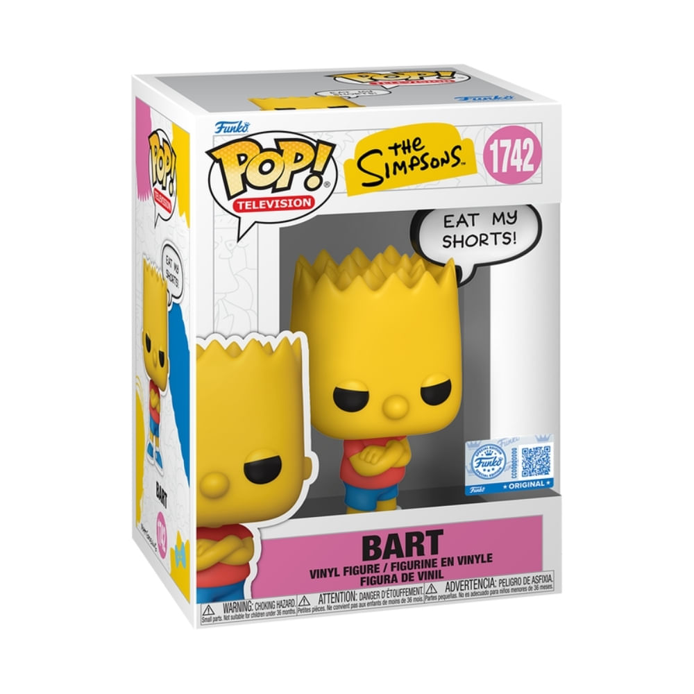 Boneco Funko Pop! Sayings Os Simpsons - Bart - Imagem 3