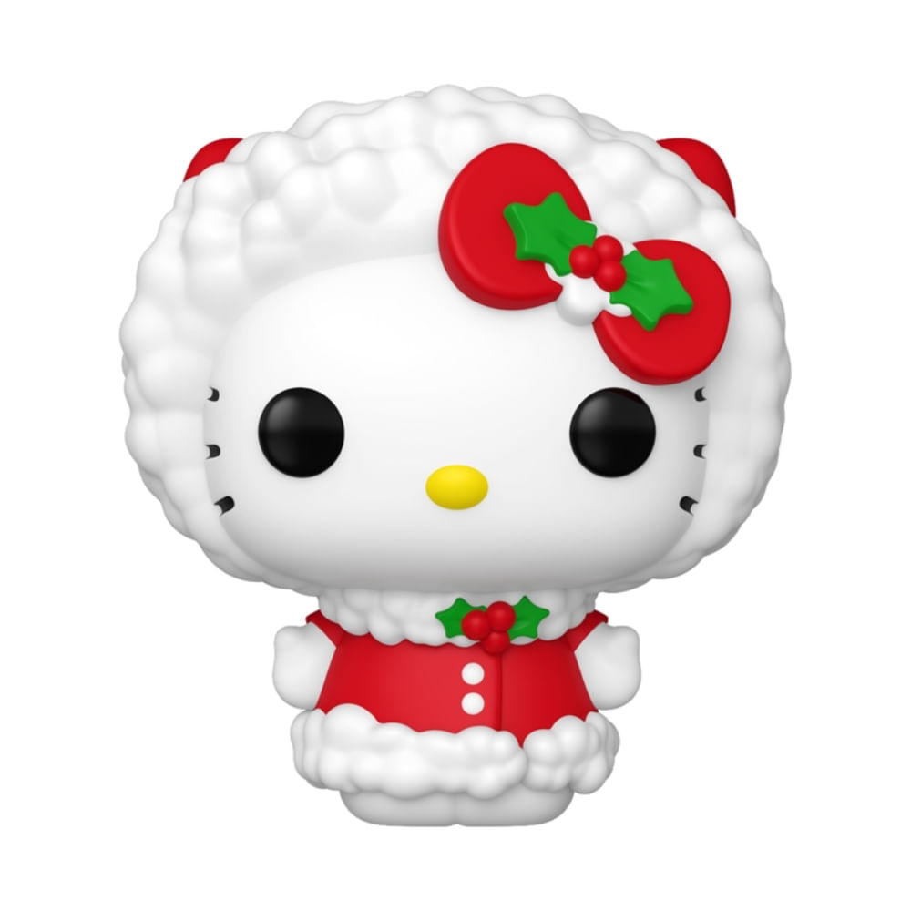 Boneco Funko Pop! Exclusivo Sanrio - Hello Kitty de Natal - Imagem 3