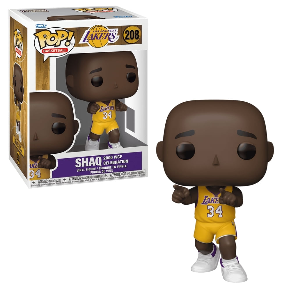 Boneco Funko Pop! NBA Lakers - Shaq ('00 WCF)