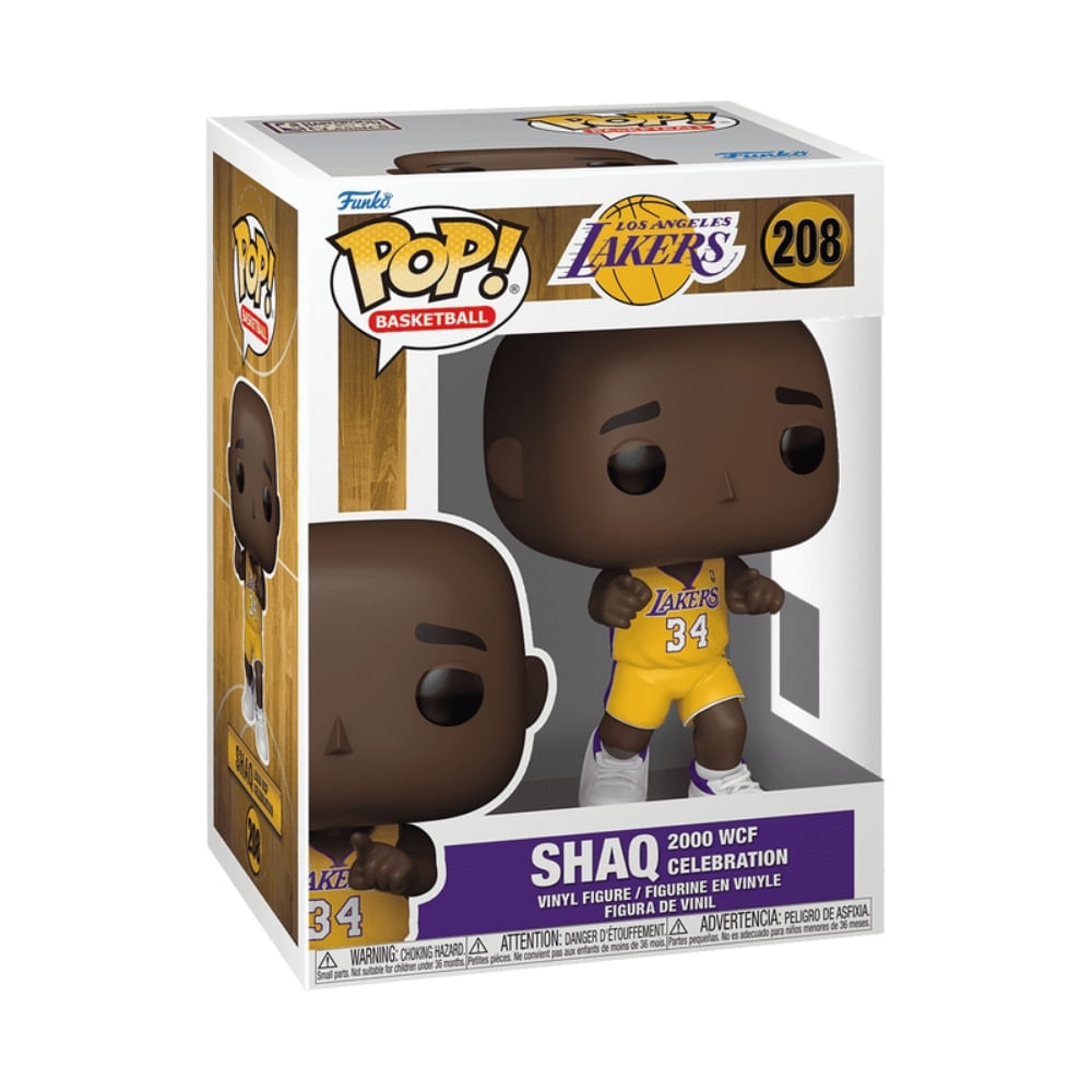Boneco Funko Pop! NBA Lakers - Shaq ('00 WCF) - Imagem 3