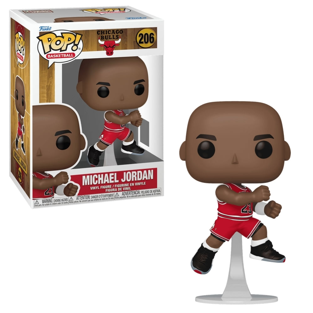 Boneco Funko Pop! NBA Bulls - Michael Jordan ('89) "The Shot"