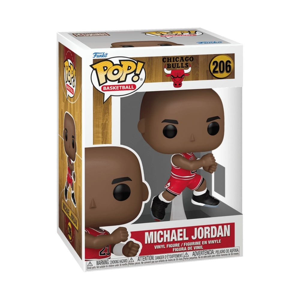 Boneco Funko Pop! NBA Bulls - Michael Jordan ('89) "The Shot" - Imagem 3