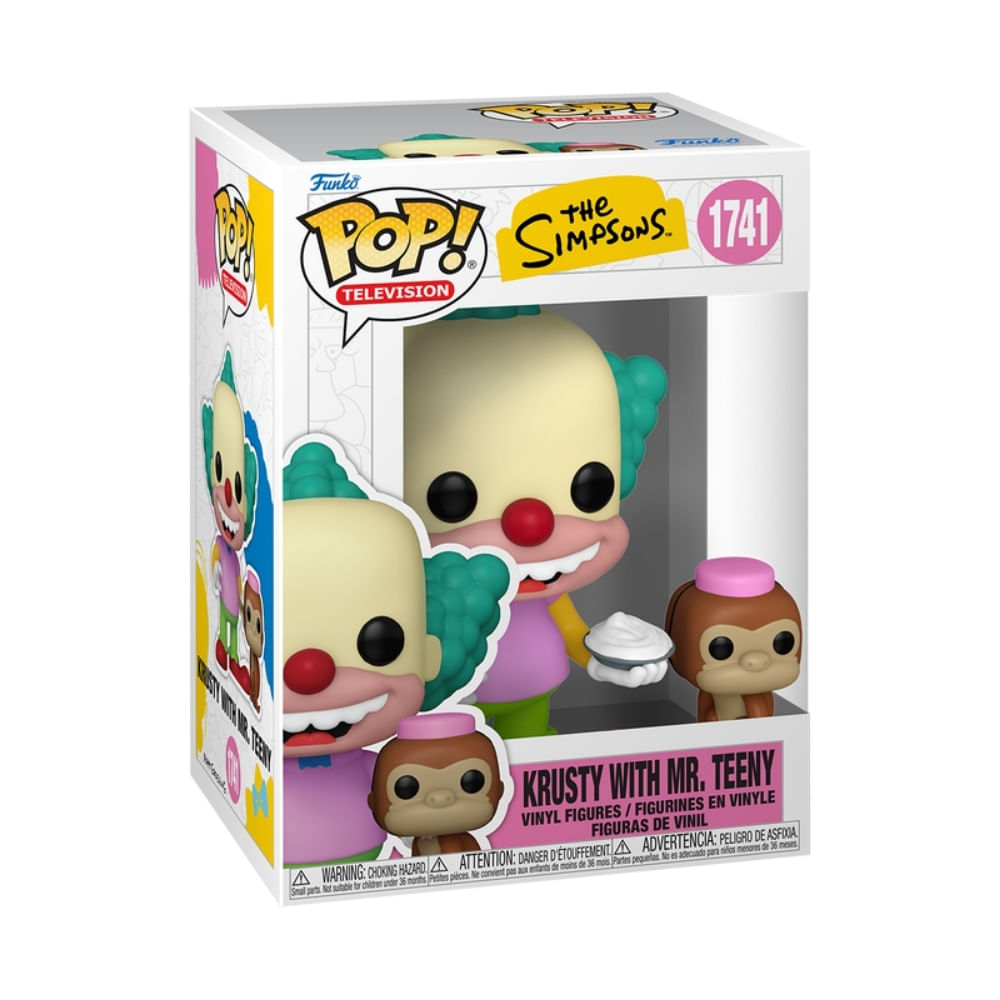 Boneco Funko Pop! & Buddy Os Simpsons - Krusty e Sr. Tenny - Imagem 2