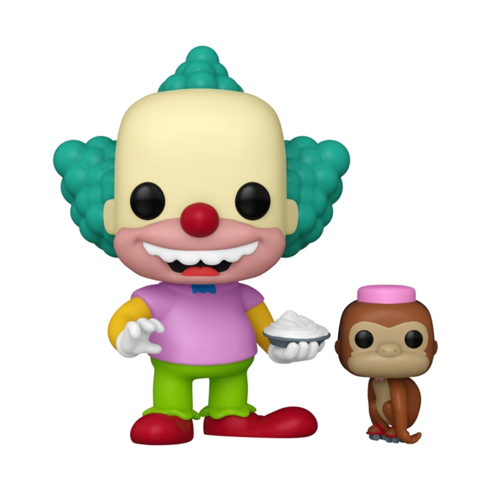 Boneco Funko Pop! & Buddy Os Simpsons - Krusty e Sr. Tenny - Imagem 3