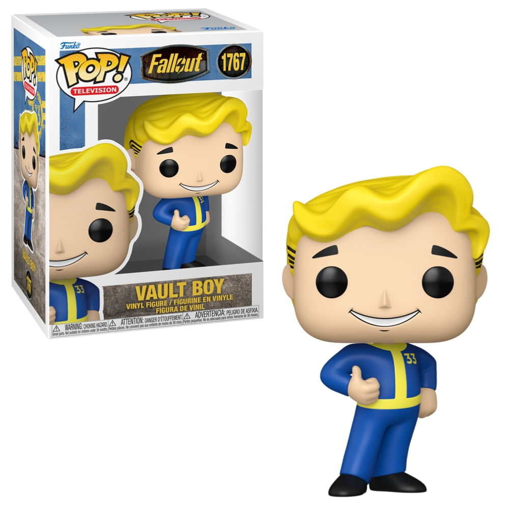 Boneco Funko Pop! Fallout - Vault Boy com Chase