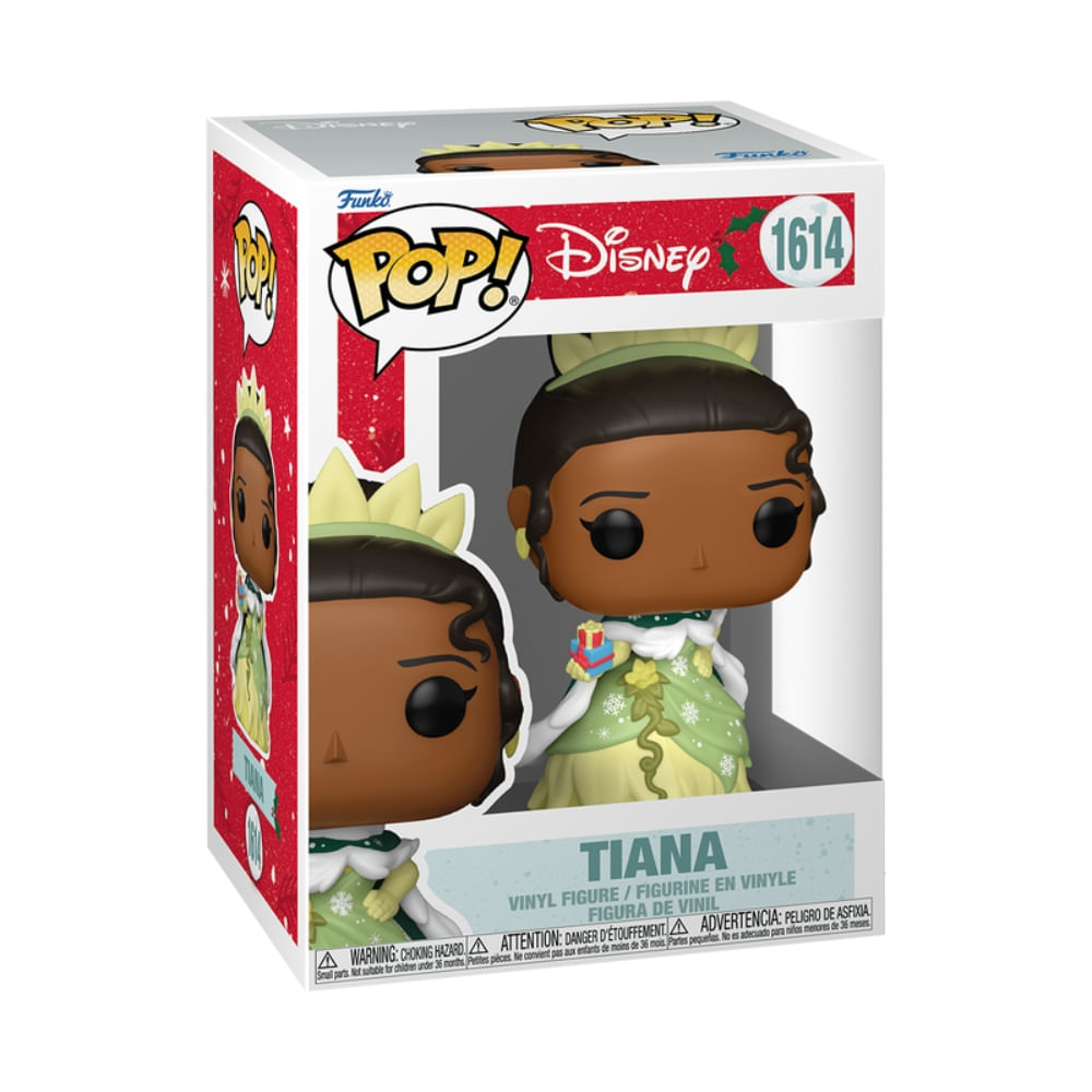 Boneco Funko Pop! Disney Princesas de Natal - Tiana - Imagem 3