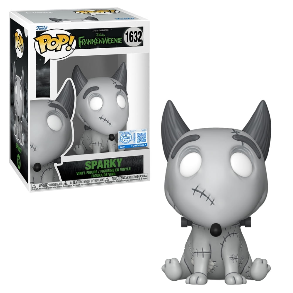Boneco Funko Pop! Exclusivo Disney Frankenweenie - Sparky