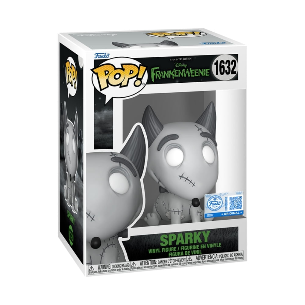Boneco Funko Pop! Exclusivo Disney Frankenweenie - Sparky - Imagem 2