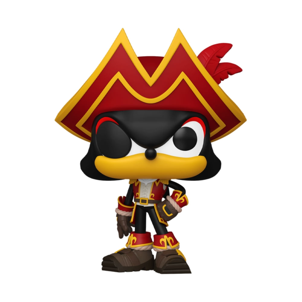 Boneco Funko Pop! Exclusivo Exclusivo SDCC25 Sonic the Hedgehog - Pirata Shadow - Imagem 3