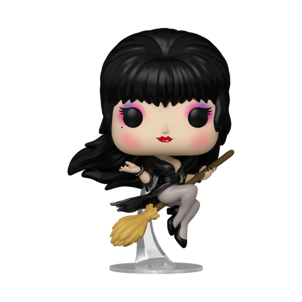 Boneco Funko Pop! Elvira: A Rainha das Trevas - Elvira na Vassoura - Imagem 3